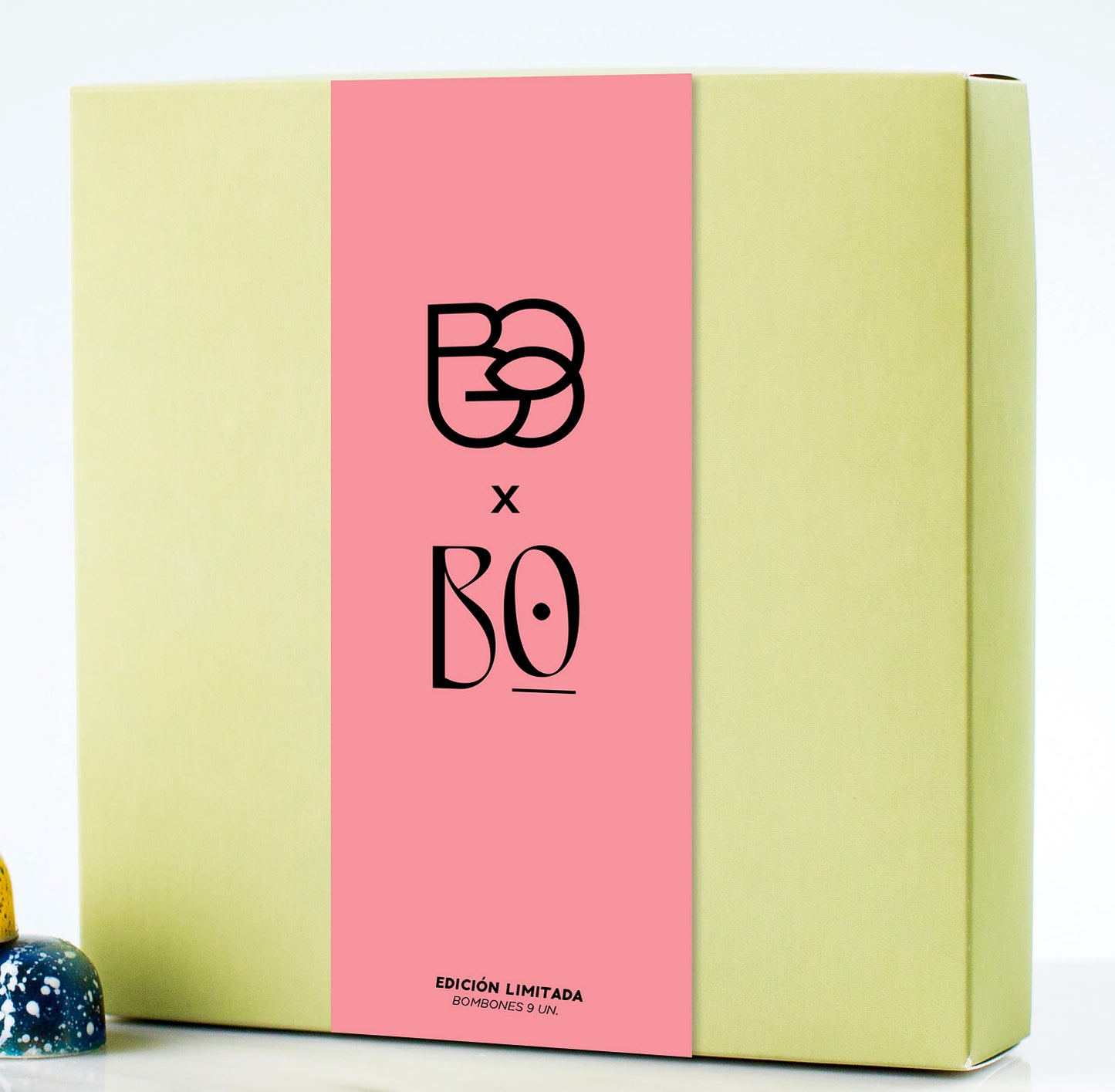 Caja 9 Bombones Gin Rosado